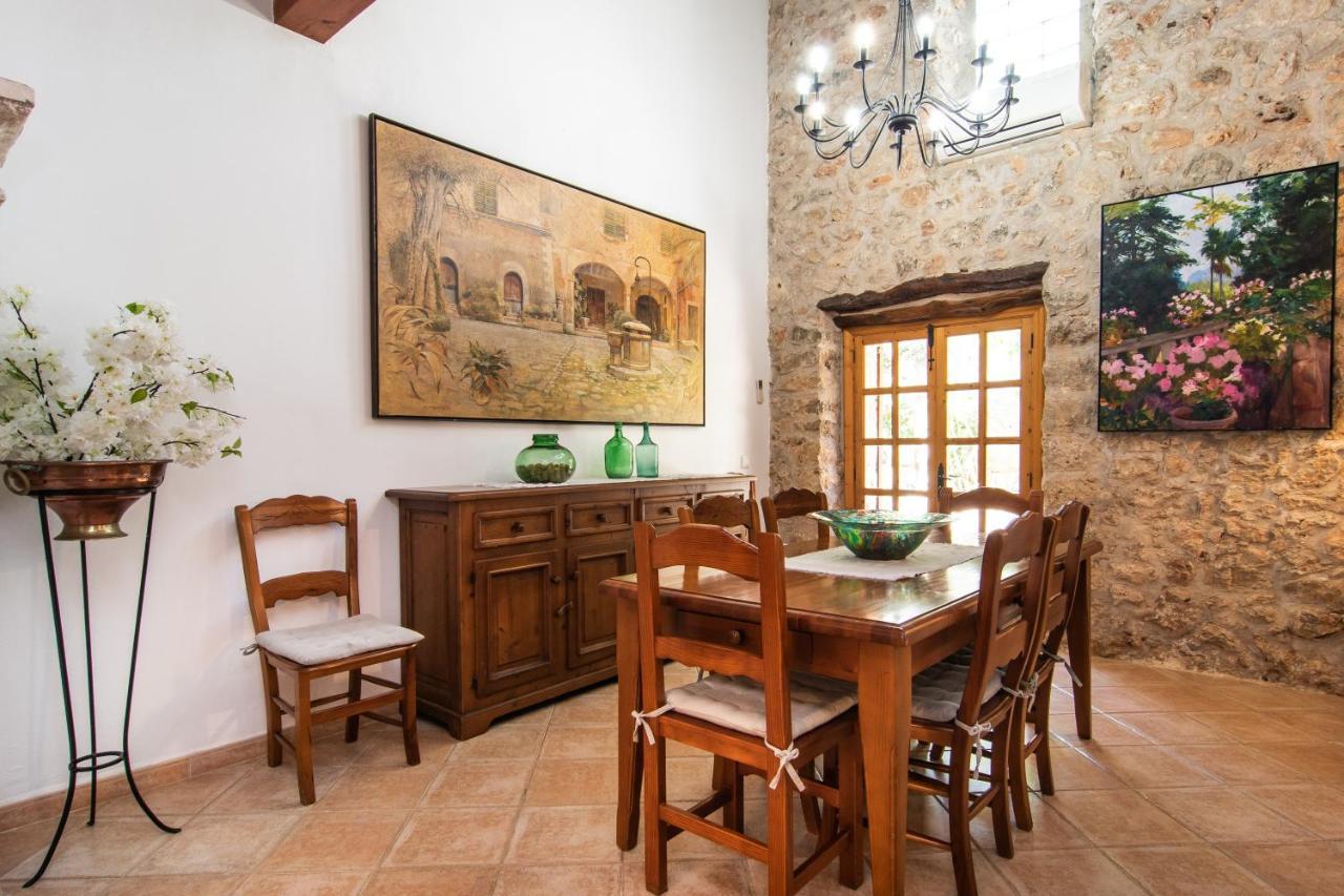 Villa Fabulous Rural House With Views To The Mountains With Swimming Pool Caimari Exterior foto