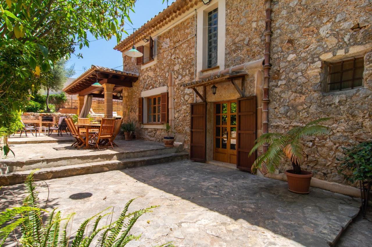 Villa Fabulous Rural House With Views To The Mountains With Swimming Pool Caimari Exterior foto